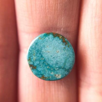 Round Tibetan Turquoise Stone Available For Custom..