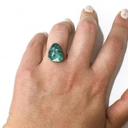 Hubei Turquoise Stone Available For Custom Ring,..