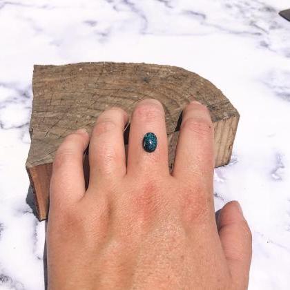 Petite Spiderweb Turquoise Stone Available For..