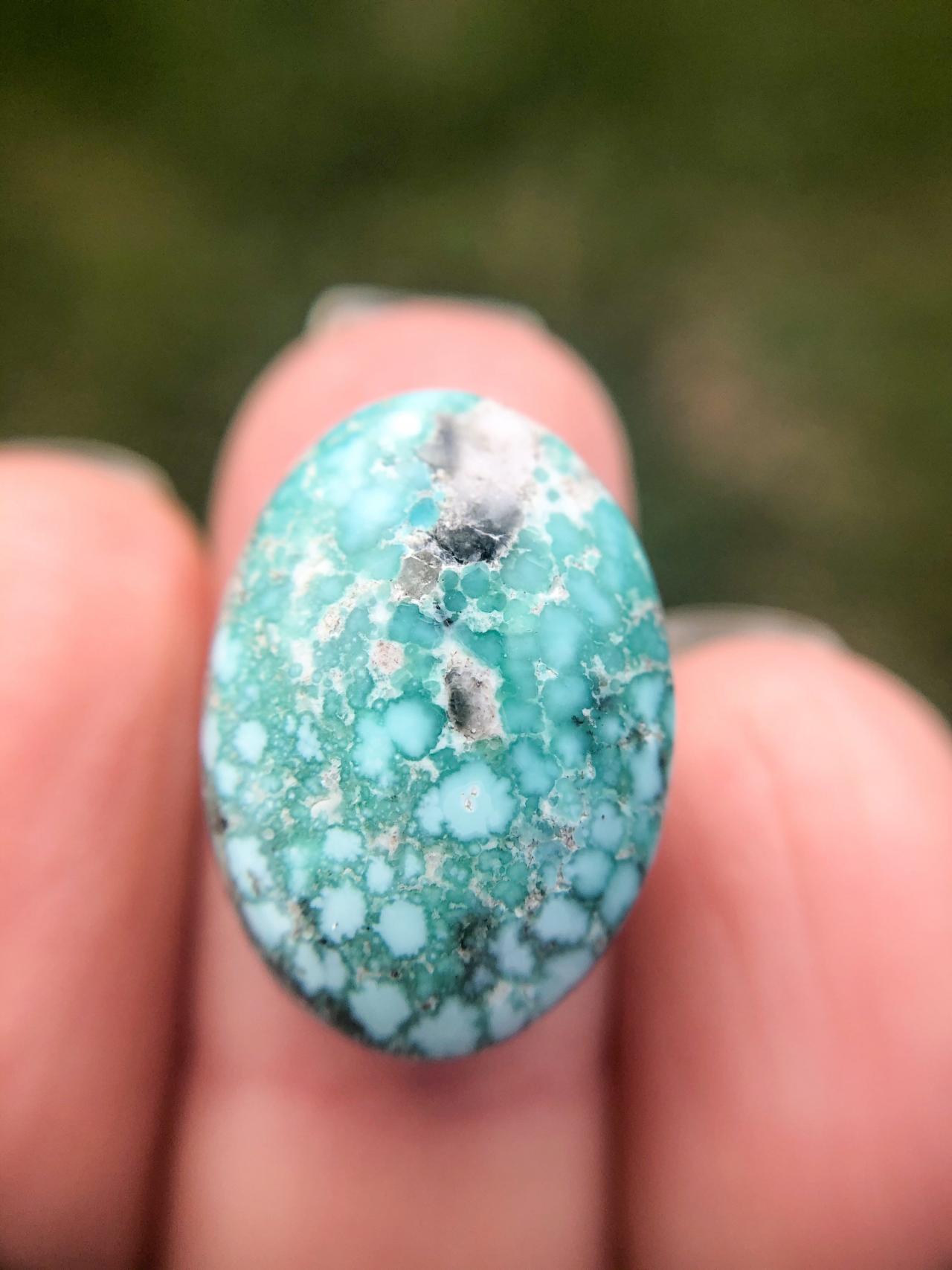 Whitewater Turquoise Stone Available For Custom Ring, Turquoise Ring, Silver, Gold, Rose Gold, Or Copper Rings