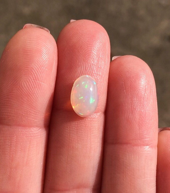 Opal Available For Custom Ring, Silver, Gold, Rose Gold, Or Copper Rings, October Birthstone