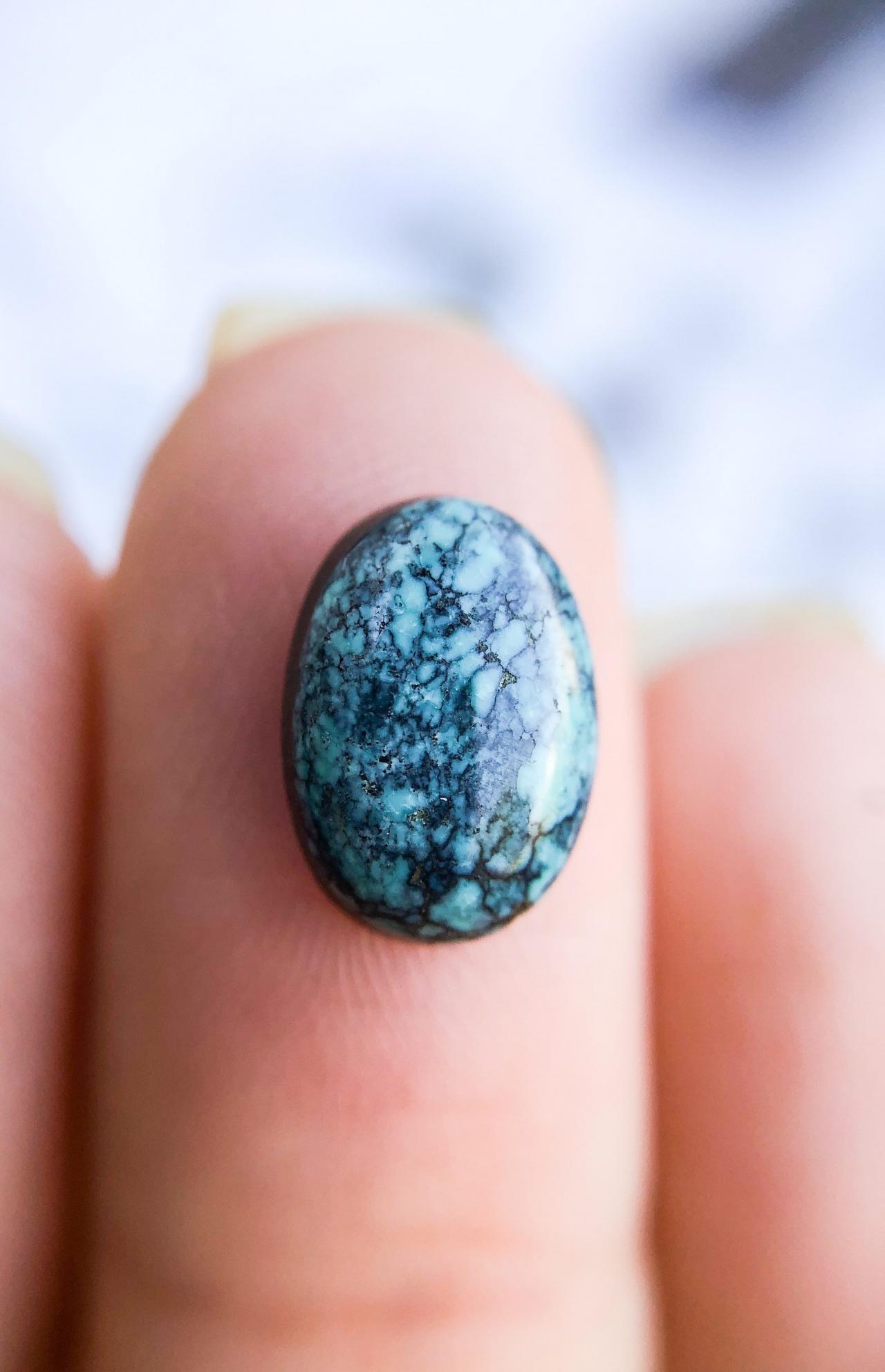 Petite Turquoise Stone Available For Custom Ring, Turquoise Ring, Silver, Gold, Rose Gold, Or Copper Rings