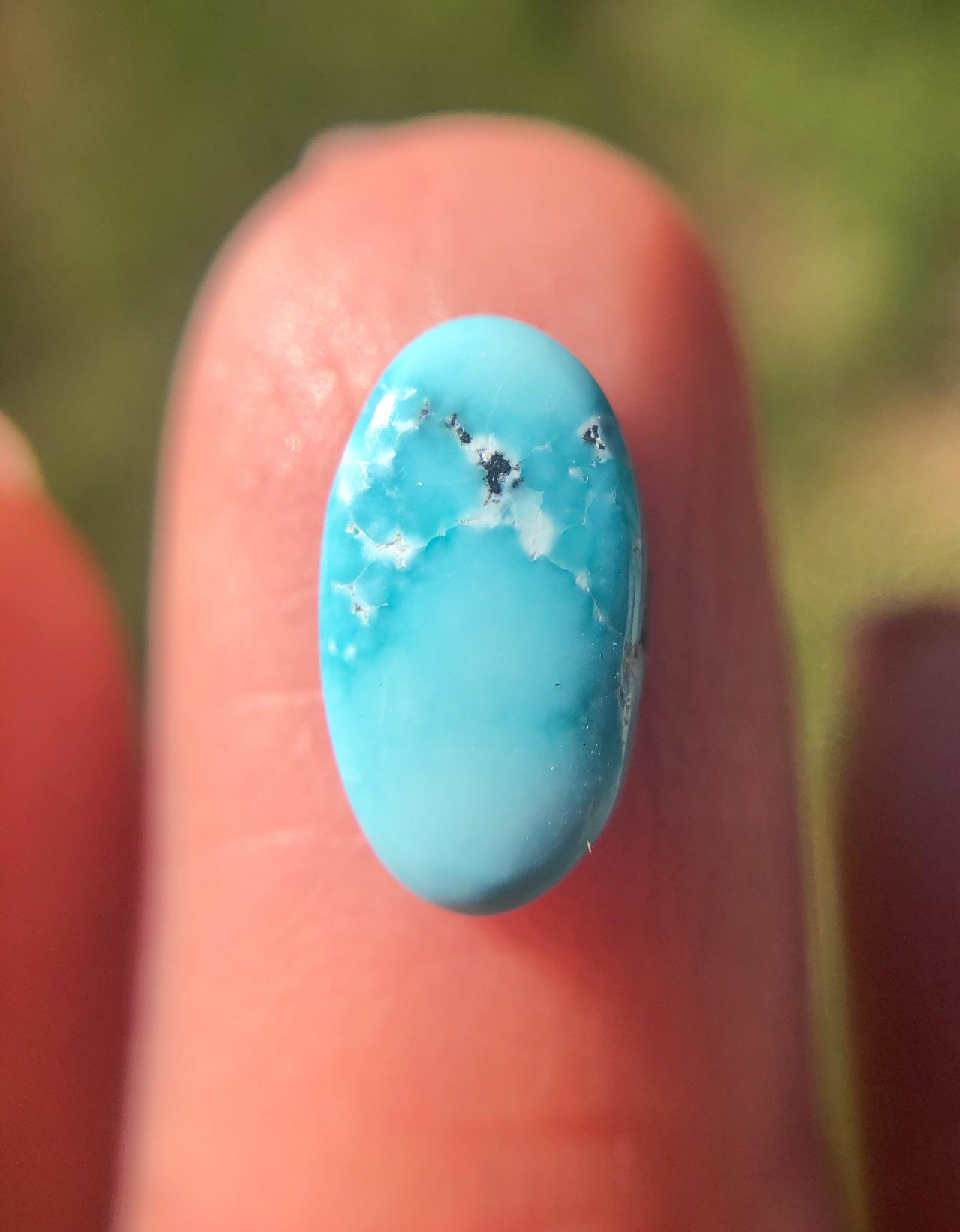 Whitewater Turquoise Stone Available For Custom Ring, Turquoise Ring, Silver, Gold, Rose Gold Rings
