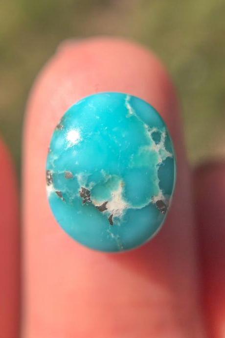 Whitewater Turquoise Stone Available For Custom Ring, Turquoise Ring, Silver, Gold, Rose Gold, Palladium, Or Copper Rings