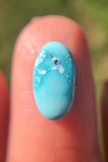 Whitewater Turquoise Stone Available for Custom Ring, Turquoise Ring, Silver, Gold, Rose Gold, Palladium, or Copper Rings