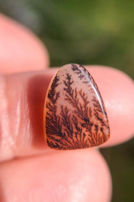 Dendritic Agate Ring, Scenic Agate Stone Available, Silver, Gold, Rose Gold, Copper Ring