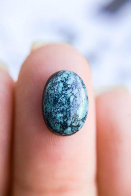 Petite Turquoise Stone Available for Custom Ring, Turquoise Ring, Silver, Gold, Rose Gold, or Copper Rings